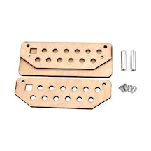 Besthome1 Suntek Ahşap El Sanatları Alet Tutucu Standı, İşi Tutucu, Pratik Ahşap Rengi Ahşap Rengi