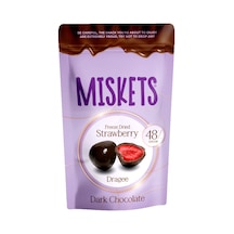 Miskets Bitter Çikolata Kaplamali Çilek 80 G