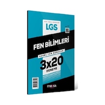 8. Sınıf LGS Fen Bilimleri 3 x 20 Deneme- Marka Yayınları