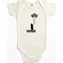 Zepplin Giyim Green Day Girl Ekru Bebek Body Zıbın