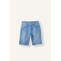 Defacto Regular Fit Jean Bermuda Şort I6890ax26aunm39 Mavi-nm39