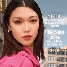 New York Super Tint Uzun Süre Kalıcı Likit Mat Tint 30 Coquettish 2 Paketi Abanoz
