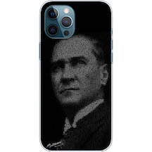 Apple Uyumlu iPhone 12 Pro Max Gençliğe Hitabe Yazılı Atatürk Silüeti Baskılı Silikon Kılıf Renkli Apple Uyumlu iPhone 12 Pro Max Gençliğe Hitabe Yazılı Atatürk Silüeti Baskılı Silikon Kılıf Renkli
