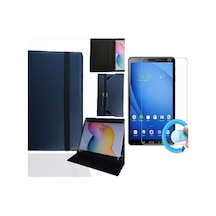 Hometech Ultra Tab 8 Plus - 8" Tablet Uyumlu Üniversal Kapaklı Tablet Kılıfı Ve Nano Ekran Koruyucu Kapaklı Kılıf