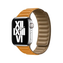 Effox Watch 40mm Uyumlu Krd-34 Deri Kordon-turuncu