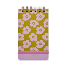 Episode Küçük Spiralli Modern Floral 100 Yp. Defter - Dijon Pink Çok Renkli
