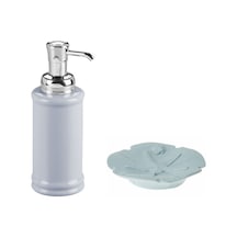 SIVI SABUNLUK VE SABUNLUK 2 Lİ BANYO SETİ,DENİZ YILDIZI Mavi