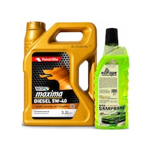 Petrol Ofisi Maxima Diesel 5W-40 3.2 L + Oto Şampuan 1000 ML
