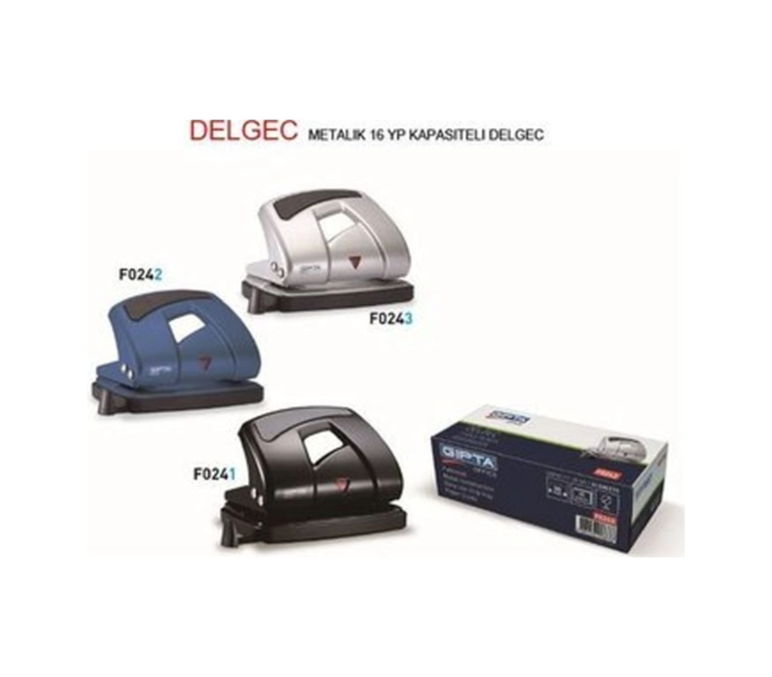 Delgec - Metalık 16 Yp Kapasıtelı Mavı Renkli