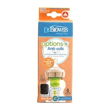Db51730 Dr Browns Options+ Geniş Ağız Antikolik Cam Biberon 150 Ml 0+ Ay 4 Adet