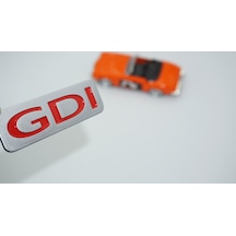 Dk Tuning Hyundai Gdi 3m Abs Gri Kırmızı Bagaj Logo Arma Amblem Bagaj Arma