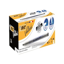 Bic Tahta Kalemi Yuvarlak Uçlu Velleda Siyah 1721 09 Çok Renkli