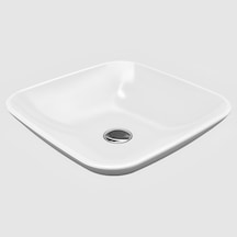 Bien HRLG04301FD0W5000 Harmony Batarya Deliksiz Taşma Kanalsız  Gövde Üstü Lavabo 43 CM