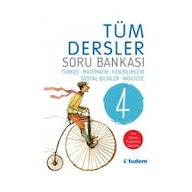 Tudem 4. Sınıf Tüm Dersler Soru Bankası - 2021