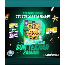 Ünlüler Karması Lgs 8. Sınıf Cix 3+1 Genel Deneme 2024 Basım