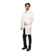 Dr Hakim Yaka Erkek Önlük Uzun Boy Uzun Kol Uniforma