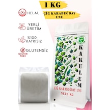 Kakulem Glutensiz Çiğ Karabuğday Unu 1 KG
