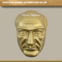 Atatürk Maskı Alüminyum 40'Lık
