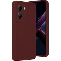 Newface Xiaomi Poco X7 Pro Viera Silikon - Bordo