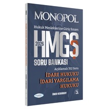 Hmgs İdare Hukuku İdari Yargılama Hukuku Soru Bankası 3. Baskı Monopol Yayınları