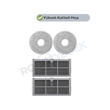 Mova E40 Ultra Uyumlu Mop Ve Hepa Filtre-4 Parça