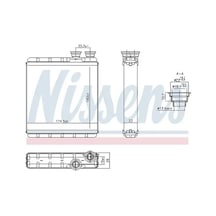 Vw Polo 6 Kalorifer Petegi 1.6 Tdi 2017-2020 Nıssens 707302