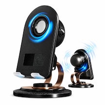 Aksesuarcep Telefon Standı & Bluetooth Hoparlör 360 Dönüşle Konforlu Kullanım Şık Ve Fonksiyonel Stand 1