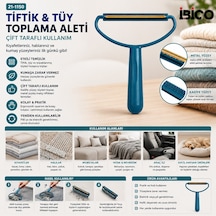 2in1 Başlı Plastik Saplı Metal Tiftik Tüy Toplama Pls.kaşıyıcı Aparat Pet Shop 5250