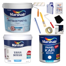 Marshall Antibakteriyel Hijyen Iç Cephe Boyası 7Kg+Tavan Boyası 3