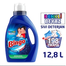 Bingo Beyaz ve Renkliler Sıvı Çamaşır Deterjanı 33 Yıkama 6 x 2145 ML