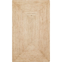 Eko Halı Echo Ech 10 Natural El Dokuma Naturel Jüt Hasır Halı - 140X200