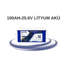 Pantec 100ah-25.6v Lityum Akü