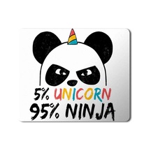 Unicorn Ninja Baskılı Mousepad Mouse Pad
