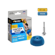 Kutzall Cw212x90 Kalın Diş Ahşap Çanak Törpü 65 Mm