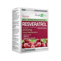 Suda Vitamin Resveratrol 200 MG 60 Kapsül