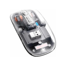 Kablosuz - 176 - Mouse Fare Şarjlı Bluetooth Wireless Çift - Shopgpt - Modlu Sessiz