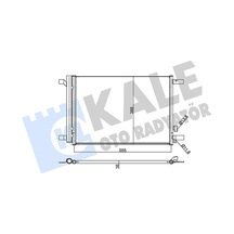 Kale 354020 Klima Radyatörü Kondanser - Audi A3 2017- 1.5 Tfsi 5q0816411bf