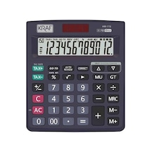 Kraf Hm-115 12 Haneli Tax Masaüstü Hesap Makinesi Çok Renkli