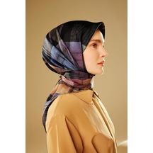 Armine Sura İpek Eşarp -2025/2026 -9424d 31 Siyah