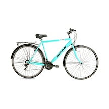 Bisan Hardy Şehir Bisikleti 42 Cm V 26 Jant 21 Vites Turkuaz Siyah Beyaz Turkuaz
