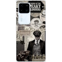 Vivo V30 Uyumlu Peaky Blinders Baskılı Silikon Kılıf Renkli