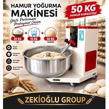 50 Kg Hamur Kapasiteli Profesyonel Hamur Makinesi Kayışlı Model Hamur Yoğurma Makinesi Hamur Karma Makinesi Çıkmalı Kazan Kırmızı