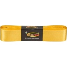 Nazarone Saten Kurdele 3 Cm / 10 Metre Sarı 412
