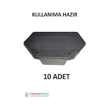 10 Adet Kullanıma Hazır Zehiri İçerisinde Fare İstasyonu / Fare Kutusu / Fare Kapanı