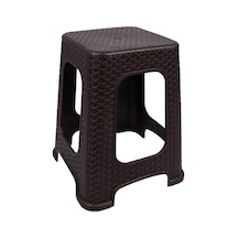 Della Star Rattan Tabure Büyük Kahve