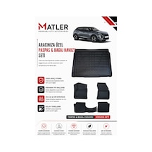 Peugeot 2008 Elektrikli 2026 Model 4d Ekstra Havuzlu Paspas Ve Bagaj Havuzu Set