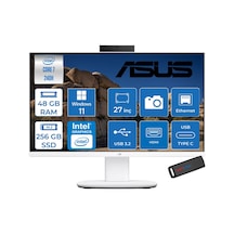 Asus V470VAK-C716512W0DP16 Core 7 240H 48 GB 256 GB SSD 27" W11P AIO Masaüstü Bilgisayar