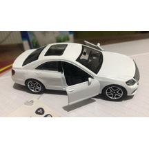 Oyuncak Metal Model Araba Açılır Kapı 1/36 Çek Bırak Beyaz Bentley