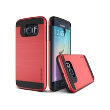 Vrs Design Galaxy S6 Edge İle Uyumlu Verge Kılıf Crimson Red Kırmızı