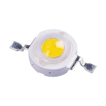 10 Adet Günışığı Renk 1w Power Led Warm White 1 Watt Cob Led